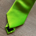 Neon Thin Green Tie