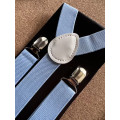 Powder Blue Suspenders