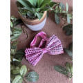 Pink Sequence Bowties
