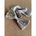Silver Sequence Bowties