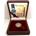 2003 | Proof | 2.5c | Tickey | EAGLES | Birds of Prey Series | Sterling Silver | Mintage only 1989