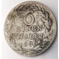 1830 |  Thaler | Wilhelm II | Germany | 191 Year Old Silver (.500) Coin