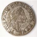 1783 | 3 Gröscher | Friedrich II | German states | 238 Year Old,18.5 mm Silver Coin