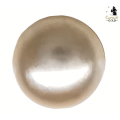 Cream | Mabe Pearl | Natural | Round | 9.74ct | Size: 13.7 x 9.7