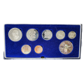 1985 | Silver Proof Set | South Africa | Silver and Nickel R1 | Including Blue Long Box