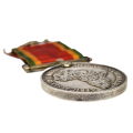 1939 - 1945 | Full Size | Silver | Africa Service Medal | Awarded to: H. du Plessis | World War 2