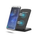 Qi Wireless Charger Quick Charge Dock Stand Base-Black