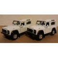 Special:Combo 2 x Land Rover Defender Die Cast Models  Sc 1/36   WELLY FX New Box  Gteed- In Stock