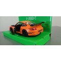Porsche  911(997)_ GT3 RS Die Cast Model Scale  1/24 -  WELLY    Quantity Discount