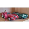 Special Listing The Iceman American Diorama Figurine  Girl at Racing  18