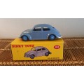 Listing for Hino Dinky VW Beetle  DCast Model New in Box  1/43    Original Dinky   Quantity Discount
