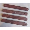 WALTHERS HO SCALE - SET OF 4 TRAILER TRAIN WAGONS - AS PER FOTOS