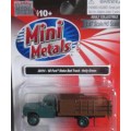 MINI METALS 1/87 HO SCALE - 1960 FORD STAKE BED TRUCK (NEW CARDED)