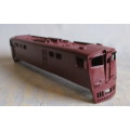 LIME/LIFE-LIKE HO SCALE - LOCO BODY, 5E SIDES, LL FRONT & REAR