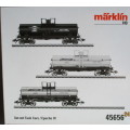MARKLIN HO SCALE - 45656 3 X TANK WAGONS, EXCELLENT BOXED