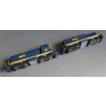 ATHEARN HO SCALE - B & O SW7 DIESEL LOCO COW & CALF  - BOXED