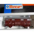 ROCO HO SCALE - CLOSED GOODS WAGON, FACTORY WEATHERED - BOXED