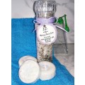 Natural Lavender Bath Salts & Bath Fizzies Gift Bag