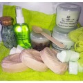 Natural Foot Care Gift Pack in See-Through Toiletry Bag