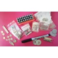 Complete Metal Stamping Kit with 2 Letter Sets and lots of Accessories