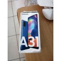 Samsung A31, Single Sim, 128gb, With Charger, With Charger Cable, With Box