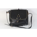 Black Satchel Bag- PU Leather-Greate versatilty,everyday bag