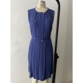 Trenery Blue Shift Dress - 10