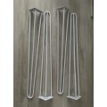 Hairpin table legs - white 86cm tall