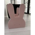 Bunny Floor Bookshelf - pink