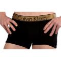 Calvin Klein Men's Dual Tone Black and Gold Boxers