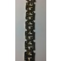 ** VALUE R73,000 ** Lady's Tennis solid 9ct Gold and Diamond bracelet