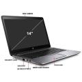 HP TOUCHSCREEN G2 EliteBook 840 i5-5200U 4GB 128GB SSD 14"