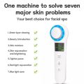 Hot Cold Face Skin Care Device LED Massager Iontophoresis Facial Beauty Instrument Skincare Tool