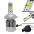 H4 C6 40W 3pin LED Headlight Kits - H4 3pin 12V~24V LED Headlights