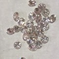 DIAMONDS WHITE SPARKLING  -NATURAL-30 PIECES SIZE.03-.04  -2 mm DIAMEOVER 1 ct IN TOTAL VS 1-COLOR J