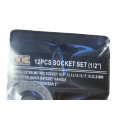1/2" - 12 piece Socket Set (Chrome Vanadium)
