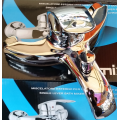 Single Lever Chrome Finish Shower Mixer Faucets