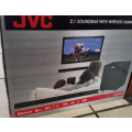 JVC 2.1 Soundbar with Wire-Less Subwoofer (TH-BY858)