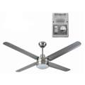 Sunbeam 56"/140cm 4 Blade Industrial/Domestic Ceiling Fan (SSCF-520)