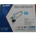 ZyXel 802.11g Wireless Usb Adapter with Cradle Kit (G202)