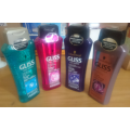 4 x 400ml Gliss Hair Therapy Shampoo (Schwarzkopf)
