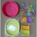 4pk Silicone Cake Baking Moulds + 2pk Biscuit Cutter (1 Bid for All) - UK Specifications Moulds