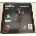 Manhattan USB Plug n Play Webcam - Install as a Rear/Front Cam (Win 10 and Pro Compatible) Package W