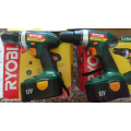 Ryobi 12V Cordless Driver Drill (HCD-12) - Displays -  Package Wear - No Bit/s - Chargers Included