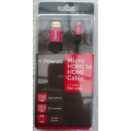 Polaroid 1.5m Micro Hdmi to Hdmi (For Cams/Mobile & Portable Devices with Micro Hdmi) R30 additional