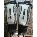 Youth 24,5cm SNT Shin Guards with Ankle Protection (Only 1 Pair Available)