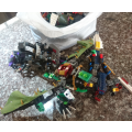 2.6kg Legos (Dragons, Air, Transformer, Ninjago)