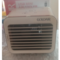Goldair Mini Usb Desktop Air-Cooler (RGB Lighting))