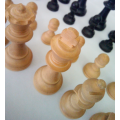 Wooden Chess Pieces Plus Wooden Jenga Bocks