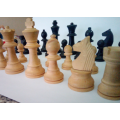 Wooden Chess Pieces Plus Wooden Jenga Bocks